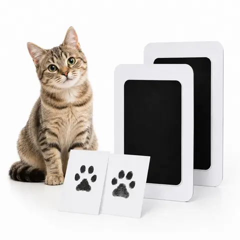 Inkless Paw Print Kit for Dogs & Cats, No Mess Clean Touch Paw Print Pad, Pet Keepsake Gift for Dog and Cat Owners sohochic