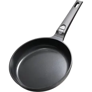 9.5 Inch Nonstick Frying Pan with Detachable Handle, Non  Ceramic Skillet for Cooking, Induction Cookware with Removable Handle, Dishwasher & Oven Safe,  PFOA & PTFE Free, Black
