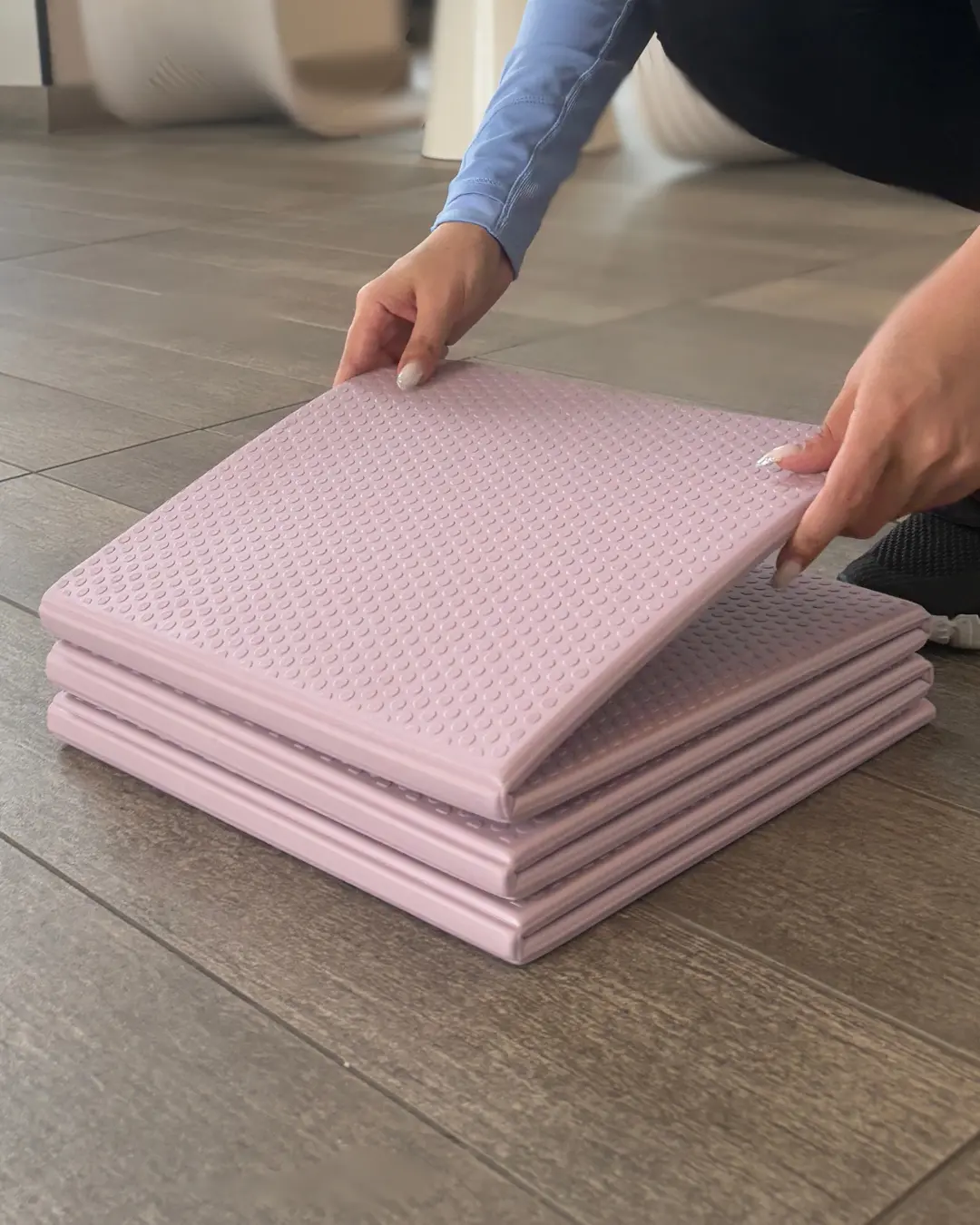 Fold2flow foldable yoga mat