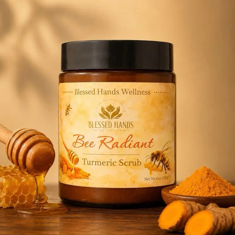 Bee Radiant Turmeric Scrub