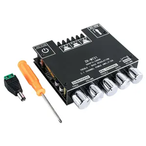 2.1   Audio Power Amplifier Board 50W2+100W with Treble and Bass Control for DIY  Speaker  Theater