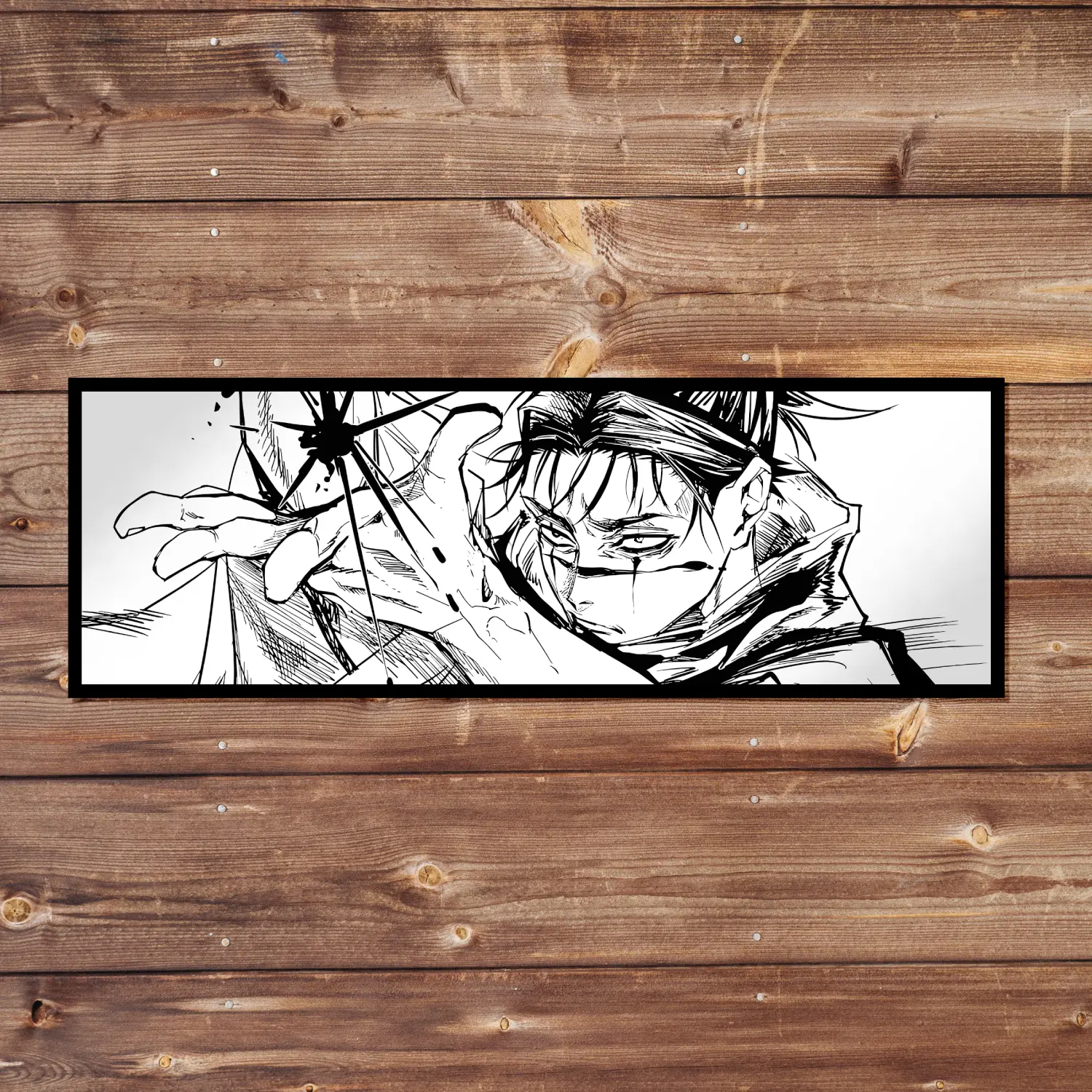 Choso Vinyl Sticker - Handmade JDM Slapper Sticker for Waterproof Window, Laptop, Kindle, and Water Bottle