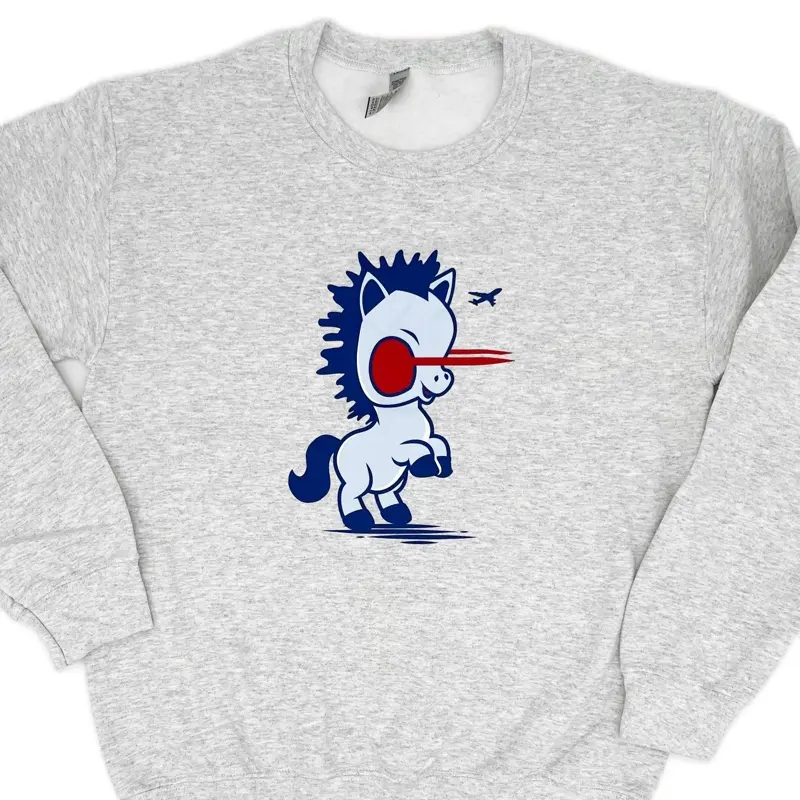 Baby Blue Crew Neck Sweatshirt
