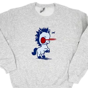 Baby Blue Crew Neck Sweatshirt