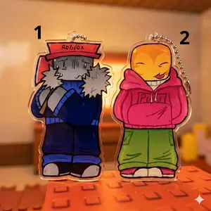 Andrew or Ivan Bad Things Double-sided Keychains