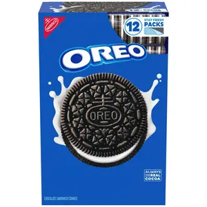 OREO Chocolate Sandwich Cookies, 5.23 oz., 12 pk.