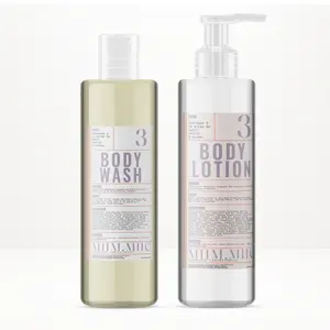 No 3 SWEET FRUITS & FLORAL Body Wash & Lotion Duo Set for All Skin Types Hydrating Gentle Sulfate-Free Cleanse Nourishing Plant Oils 24-Hour Hydration Boost