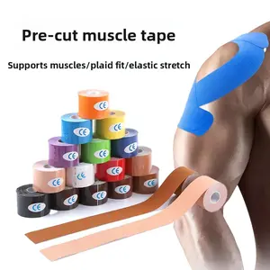 Kinesiology Tape for Muscles Breathable Elastic Sports Tape for Pain Relief Support Recovery Knee Elbow Shoulder Ankle