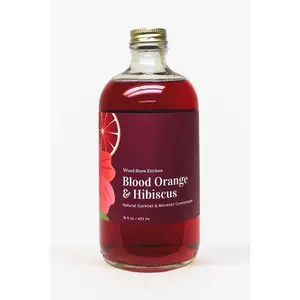 Wood Stove Kitchen Cocktail Mixer - Blood Orange & Hibiscus
