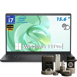 Dell 15 Laptop Touchscreen DC15250, Intel 13th Gen i7-1355U(10-Core), 15.6" FHD Anti-Glare Display, 16 GB RAM, 1TB/2TB SSD, Intel UHD Graphics, Windows 11 Pro, Wi-Fi 6, Copilot, Long Battery Life