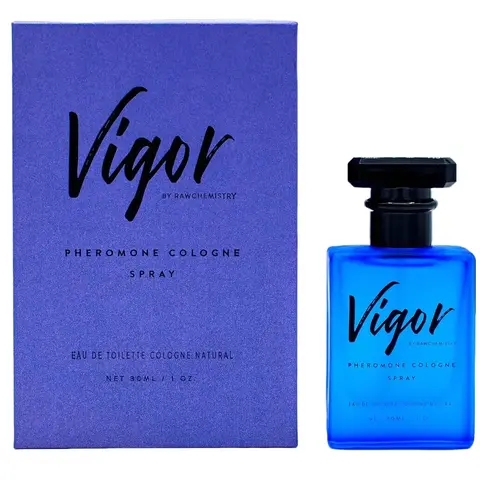 RawChemistry Vigor Pheromone Cologne for Men – 30ml (1 oz), Oil‑Based, Pheromone‑Infused Bold Masculine Fragrance