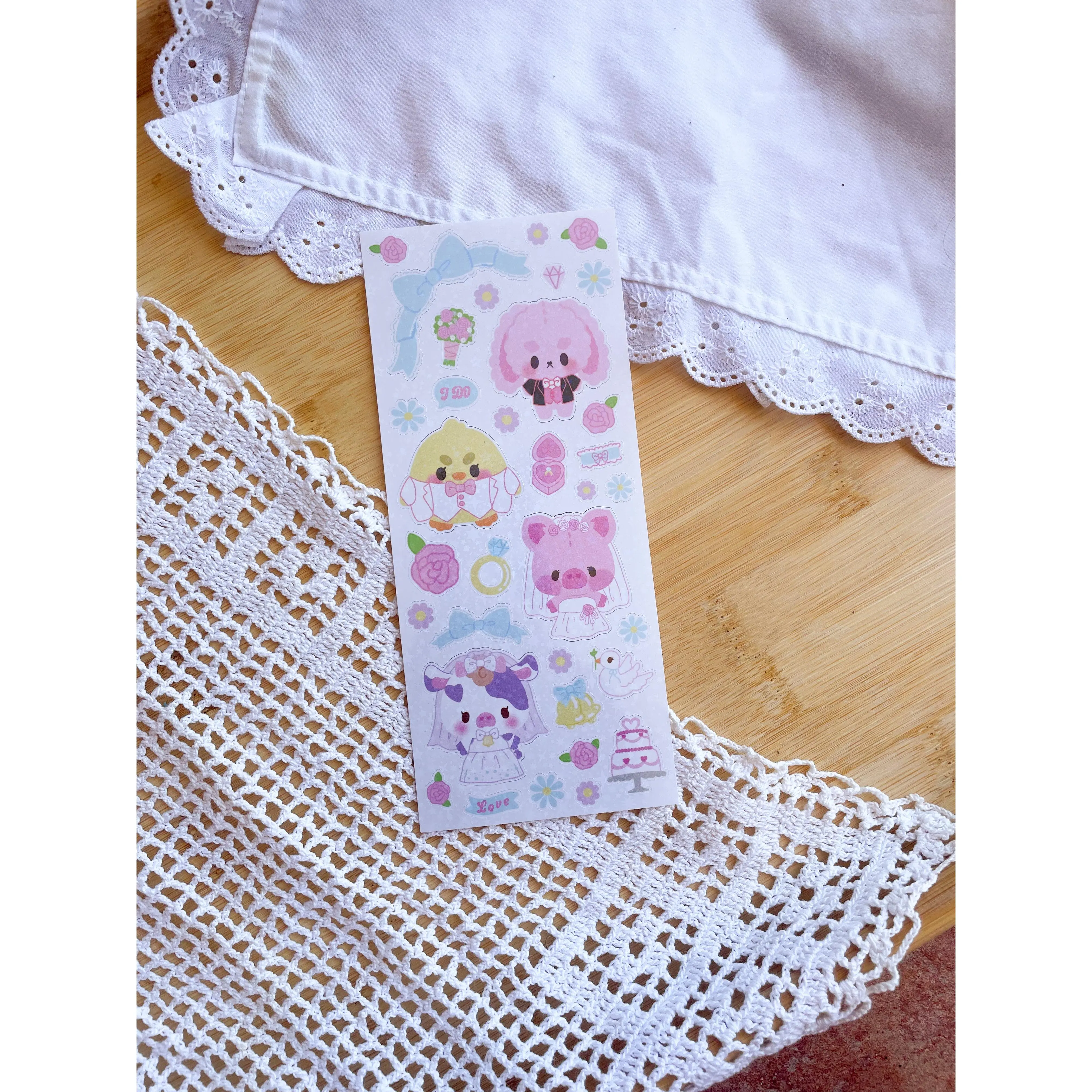 Wedding Sticker Sheet Wedding Sticker Sheet