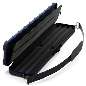 Casemaster Parallax Guard Billiard Cue Case (Pool Stick Case) | Blue