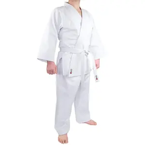 Judo Single Weave Gi Kids Adults Unisex Uniform with Belt