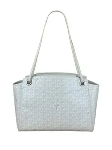 Pre-owned na Tote Bags Goyard White Goyardine Sac Rouette PM Shoulder Tote