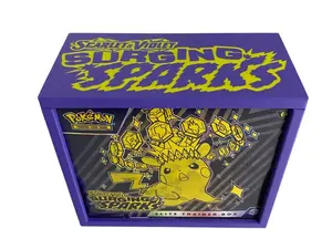 Surging Sparks ETB Box Protector Case (ETB NOT INCLUDED)