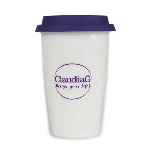 ClaudiaG Ceramic Travel Mug