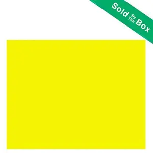 212 MAIN Fluorescent Yellow Poster Board, 22x28 in