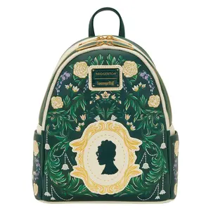 Bridgerton Silhouette Floral Loungefly Mini Backpack