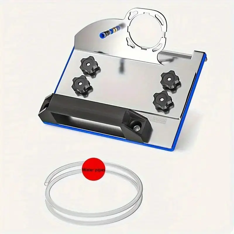 Angle Grinding Beveling Attachment with Water Pipe, 45° Bracket Angle Grinding Beveling Attachment, Professional Power Tool Accessories for 100-Type A