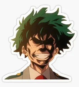 My Hero Academia Funny Deku Stickers