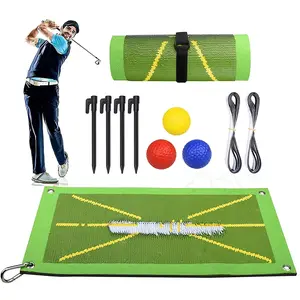 Golf Training Mat Swing Path Analyzer
