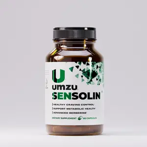 UMZU Sensolin - Metabolic Health & Craving Support with Berberine Ceylon Cinnamon Chromium & Banaba Leaf 60 Capsules for Balance & Wellness