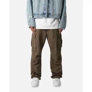 MNML Ultra Baggy Cargo Pants Olive