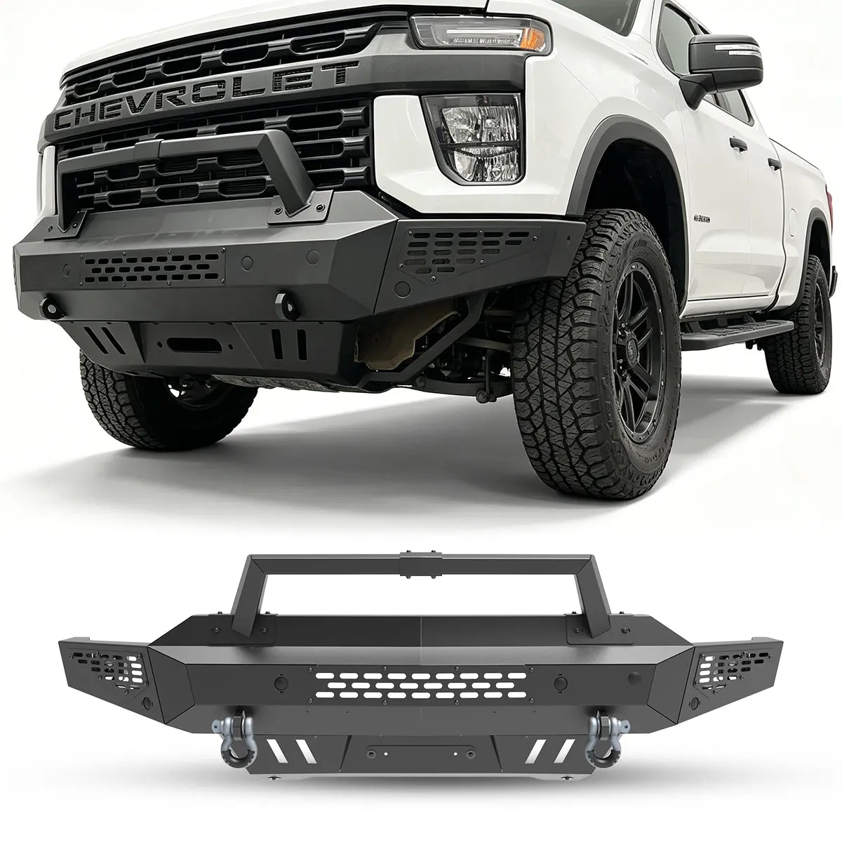 WOLFSTORM Front Bumper for 2020-2023 Chevy Silverado 2500/3500/2500 HD/3500 HD
