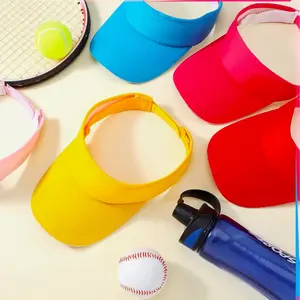 Spring and Summer Sun Visor Hats - Lightweight Adjustable Design for Comfort and Style - Available in 15 Colors