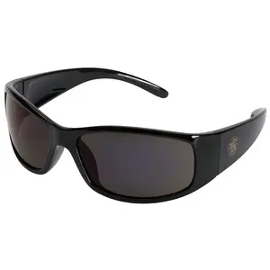 Smith & Wesson Elite Safety Glasses with Black Frame and Smoke Anti-Fog Lens