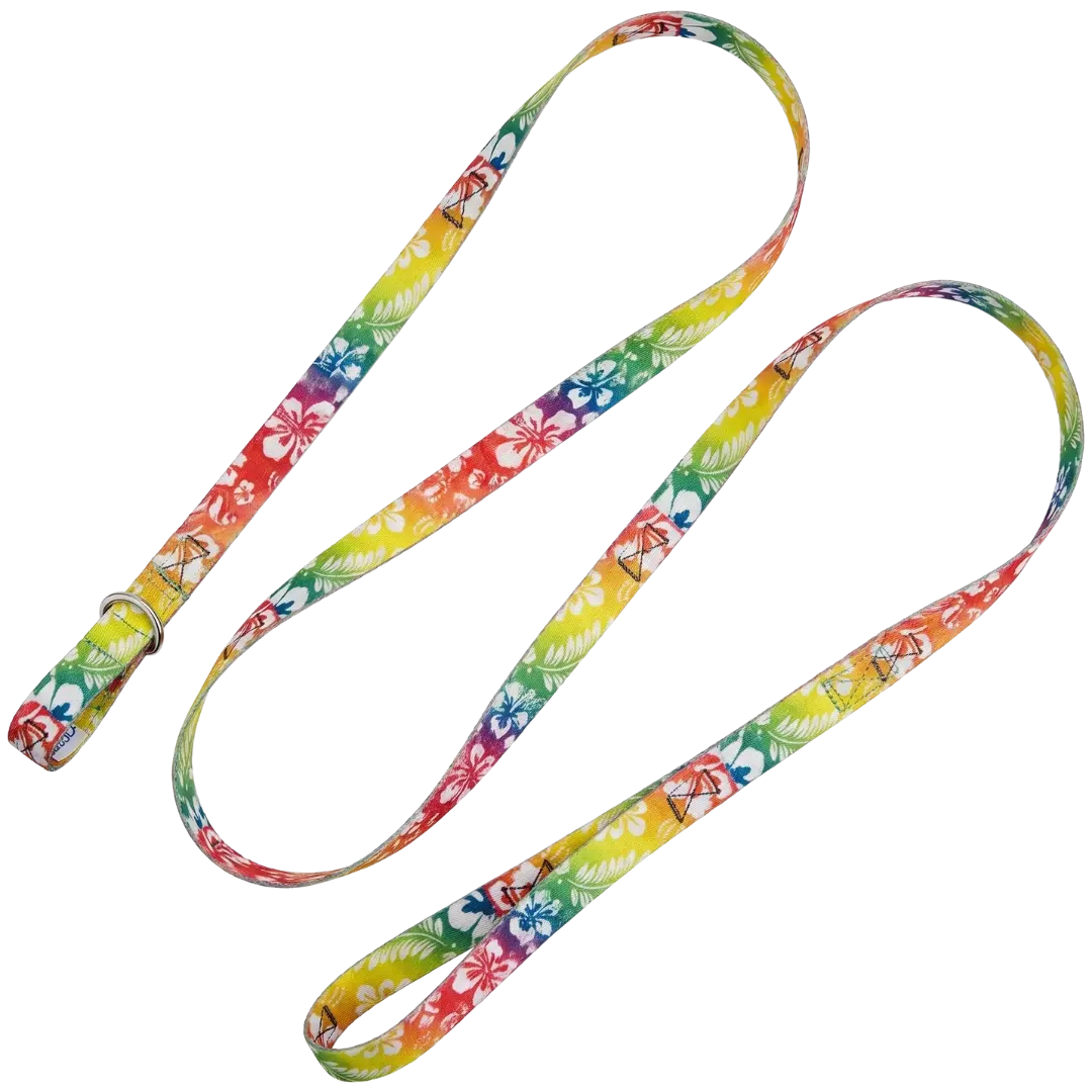 5ft Slip-Lead Leash Colorful Hawaiian by Groom Loop