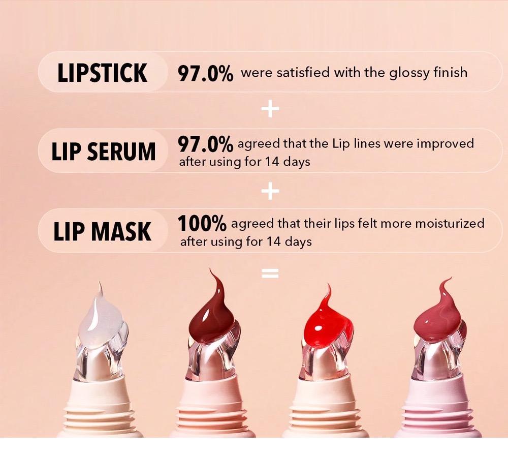 Peptide Lip Tint - Glossy Lip Care Hydrating Treatment, Lip Moisturizer, Long-lasting Lip Lifter Gloss, Juicy Bomb Lip Gloss