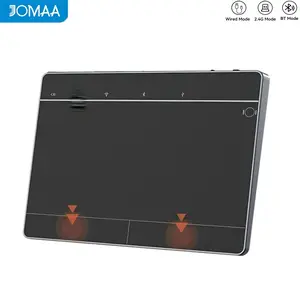 JOMAA Wireless Bluetooth Trackpad Tri-mode Touchpad High-Precision Multi-Touch Portable Touchpad Mouse with Multi-Gesture, Ultra-Slim Aluminum Design, Compatibility for PC, Laptop, and Desktop Computers
