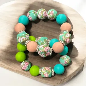 Sugarbands Bracelet's -Silicone Wristbands, Sensory Bead Bracelet & Fashion Bracelet, Beaded Stretch Bracelet, Sensory Bracelet, Fidget Bracelet, Colorful Silicone Bracelet