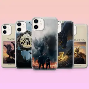 Fourth Wing Phone Case Dragon Dragons Compatible with iPhone 11, 12, 13, 14, 15, 16, 17 & more – check our available sizes