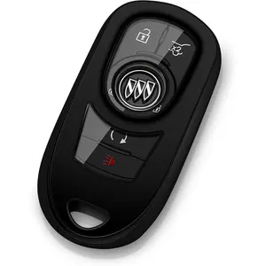 Key Fob Cover Car Key Protector Case Key Chain Holder Accessories Black