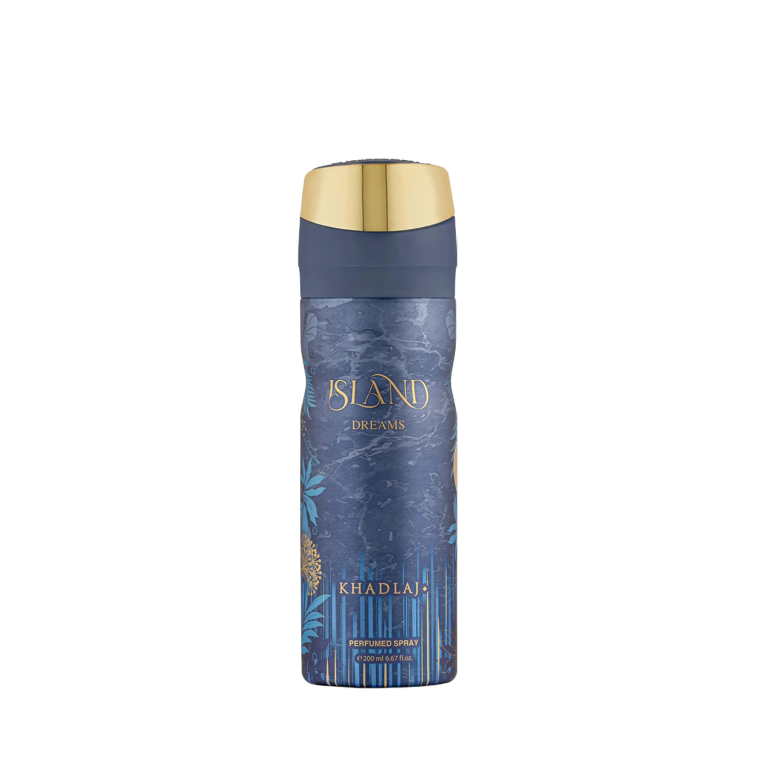 Khadlaj Island Dreams for Unisex Perfumed Body Spray, 6.8 Ounce