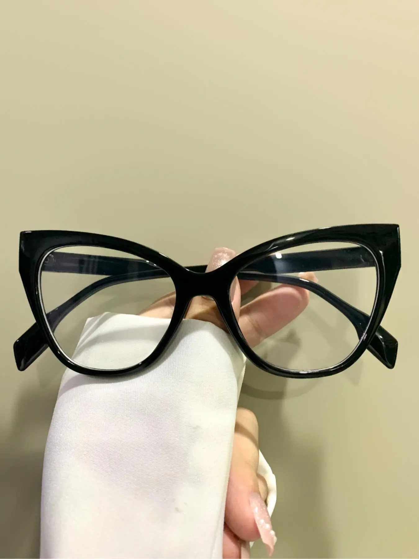 Simple Fashion Cat Eye Frame Eyeglasses, Basic Anti-blue Light Eyeglasses for Women & Men, Fashion Eyeglasses for Work, Daily Clothing Decor, for Student Daily Use, Fashionable Frames Glasses, Stylish eyeglass, Casual Stylish Glasses