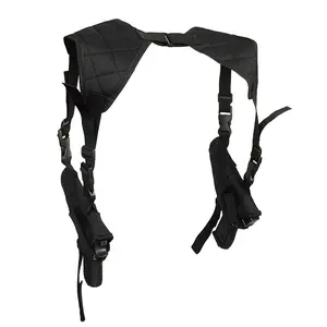 Double Shoulder Holster, Adjustable Underarm Invisible Holster, Suitable for Outdoor Hunting and CS Games