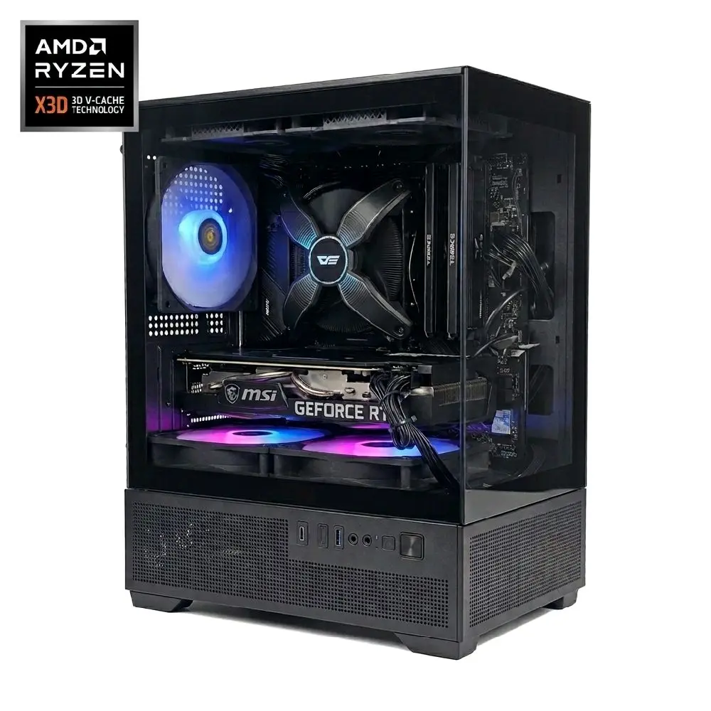 Échelon TALON Gaming PC: Ryzen 5 5500X3D, RTX 3070 8GB, 16GB DDR4-3600, 1TB GEN4, WiFi/BT, Windows 11
