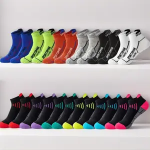 12-Pack Mixed Color Sport Ankle Socks | Breathable Cushioned Athletic Socks for Men & Women | Random Color Comfort Running Socks