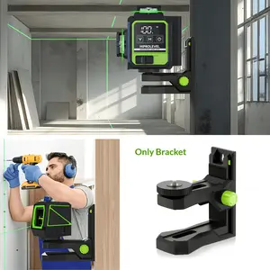 Magnetic Bracket with 360° Rotation & Adjustable Height - Compatible with Tripod, Laser Level, Wall Mount, or Flat Surface - No Power Needed, Magnetic Base For Lasers