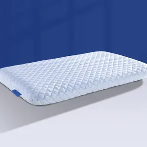 Ultra Thin Flat Pillows for Sleeping, Cooling Memory  Pillow 2.75 inch Height Ultra Thin Pillow,Slim Bed Pillows for   Sleeper,Standard Size -16x25 Inch