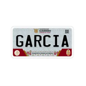 Placas de guerrero Personalized License Plates