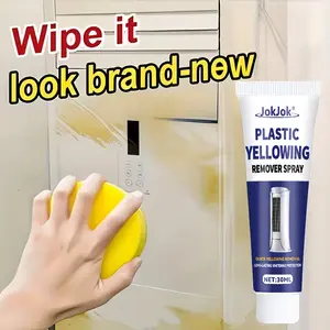 30ML Plastic Repair Paste, Yellowing Remover for Ac Fix, Plastic Panel Color Correction, Plastic Renovation, Brand Jokjok