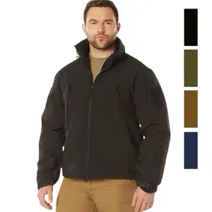 ROTHCO Men's Spec Ops 3-In-1 Soft Shell Fitted Long Sleeve Jacket - Waterproof Nylon Fabric, Fleece-Lined Winter Sportswear, Elastic Adjustable Cuffs, Mesh Pockets