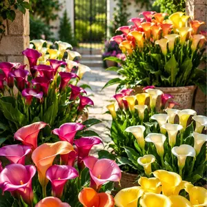 Mixed Color Calla Lily Flower Seeds, Garden Supplies for Home Improvement