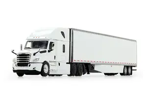 2018 Freightliner Cascadia High-Roof Sleeper w/ 53' Utility Trailer (Karson Diecast Exclusive) Diecast 1:64 Scale Model - 60-1522