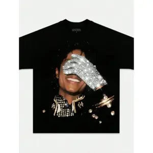 2026 New Boxy Fit Tee 100% Premium CottonJackson Glove Graphic-Shirt Vintage 90s Tee,Machine Washable, Comfortable Everyday Fashion Tee, Everyday Tshirt |Bold Letter Print |T Shir Cotton,Birthday GiftBoxy Fit Unisex T-shirts M-5XL